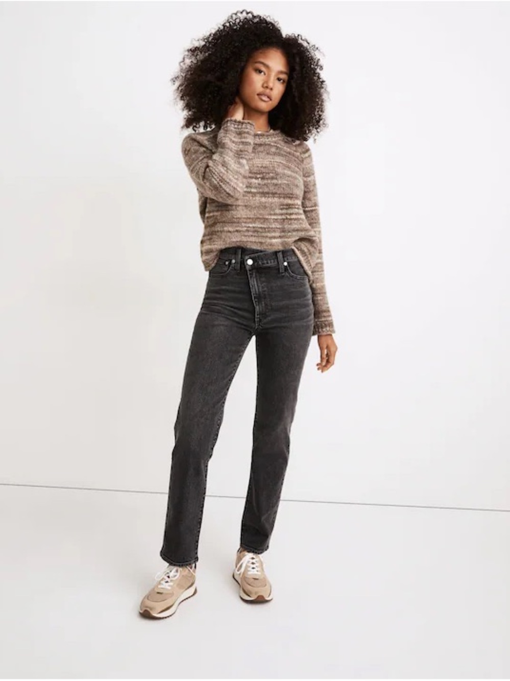 Madewell The Perfect Vintage Straight Jean in Idlewood Wash: Crossover Edition